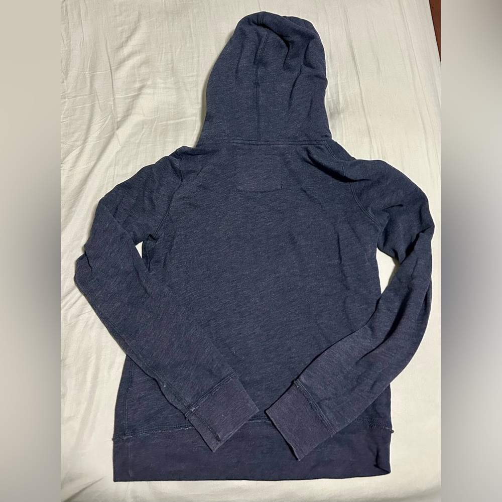 Abercrombie & Fitch Dark Blue/Grey Hoodie - Picture 2 of 6